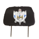 Sigma Gamma Rho Car Seat Headrest Cover Black